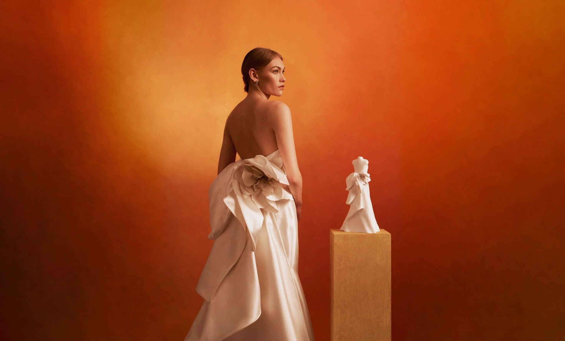 La robe finale portée par la mariée